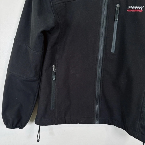 Peak Performance Womens Soft Shell Black Jacket - Picture 7 of 16